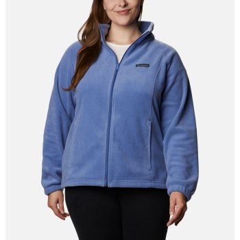 Columbia Jas Dames, Benton Springs Full Zip Plus Size Blauw, 79PFACZHL